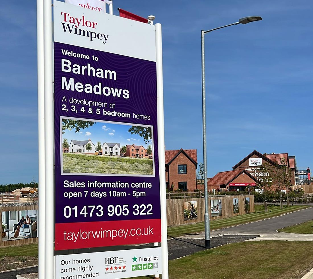 Taylor Wimpey, Barham, Suffolk