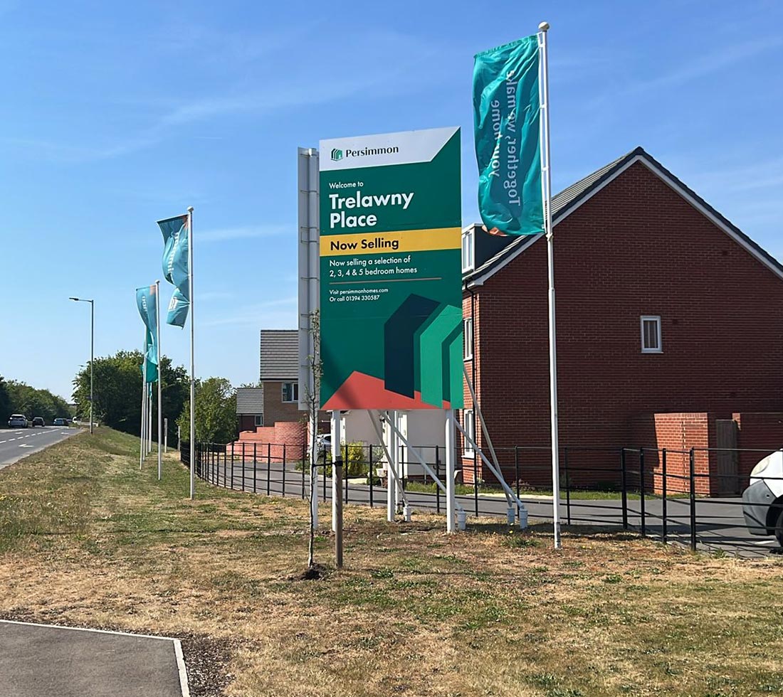 Persimmon, Felixstowe, Suffolk